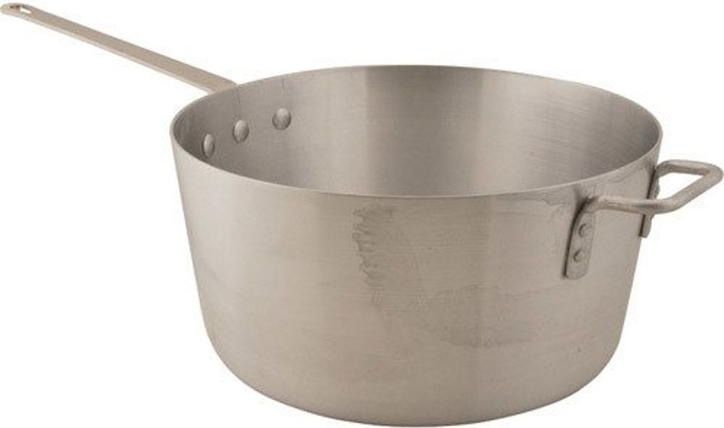 Browne Foodservice 5813911 Tapered Aluminum Pan 11 Qt