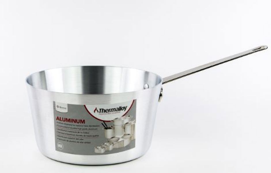 Browne Foodservice 5813907 Tapered Aluminum Pan 7 Qt