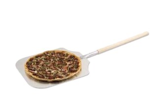 23516 Aluminum 16 In Pizza Peel with Wood Handle