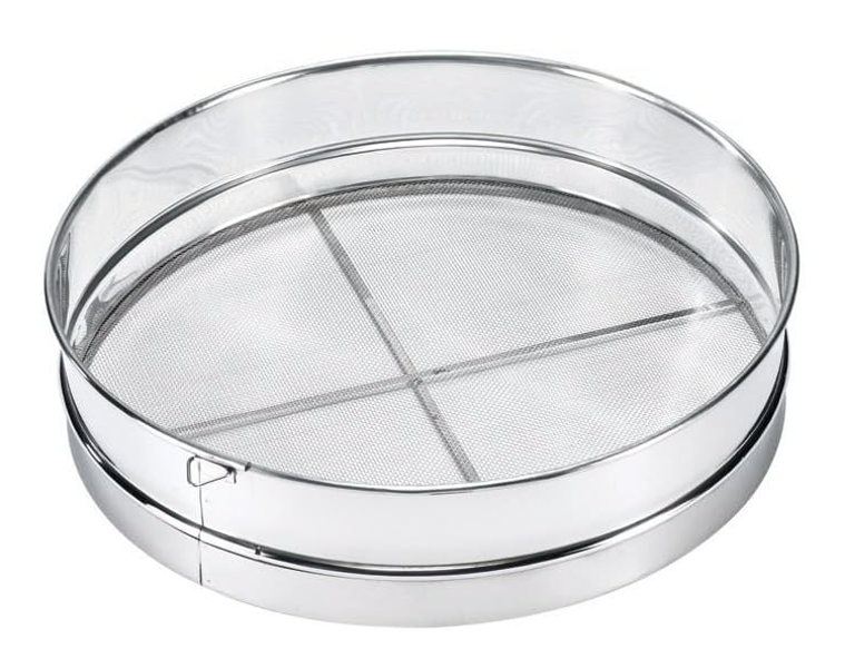 Browne Foodservice 574146 Round S/S Rim Wire Mesh Sieve