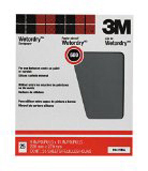 3M 02016 Sandpaper 120G 9X11 Wetdry