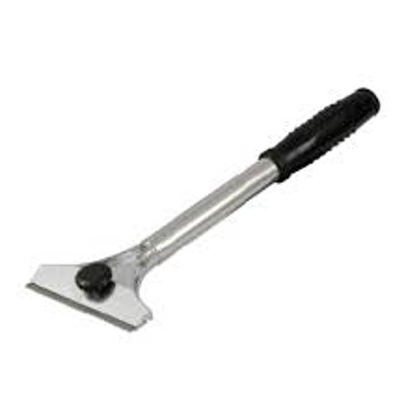 Winco SCRP-12 Grill Scraper 12 In With 4 In Blade Rubber Handle