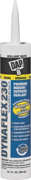 DAP INC 18275 Premium Sealant 10.1 Oz Cartridge White