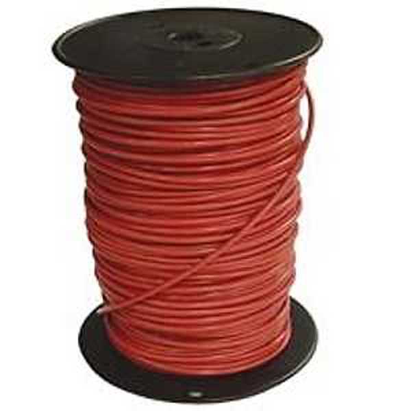 Southwire Company EW619RED-FT Building Wire 6 AWG 500 Feet Red 1 Conductor 600V