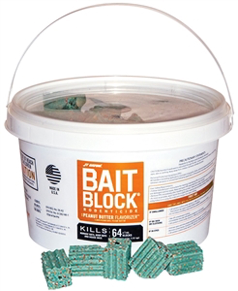 J.T. Eaton 704PN Baitblock Peanut Butter 64/ Pail