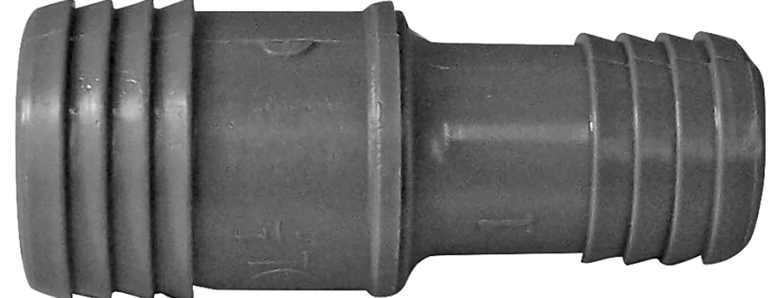 Boshart Industries UPPRC-1210 Coupling Insert 1.25X1 In Use to Reduce Different Polyethylene Tubing Sizes