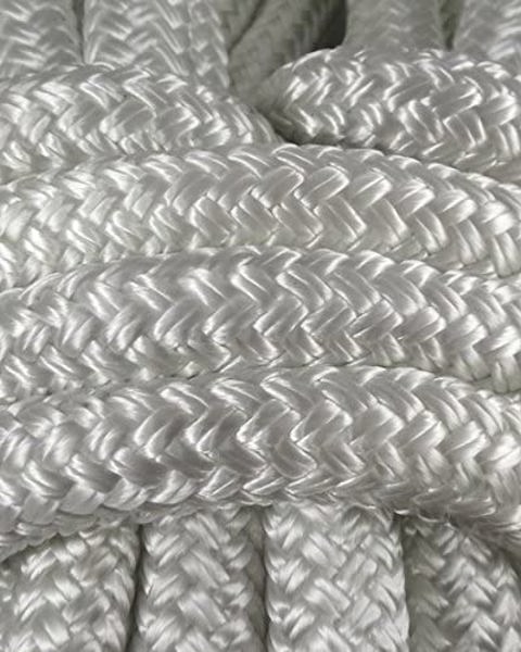 MIAMI CORDAGE NR346C White Nylon Rope 3/4 In 600 Ft 3 Strand