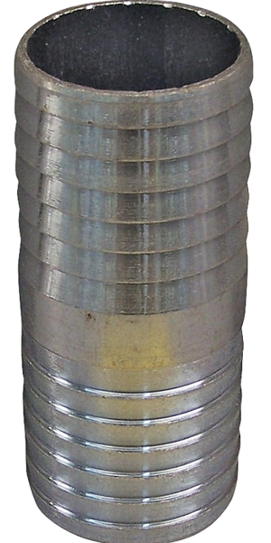 Boshart Industries 370120 Galvanized Insert Coupling 2 In for Polyethylene Tubing