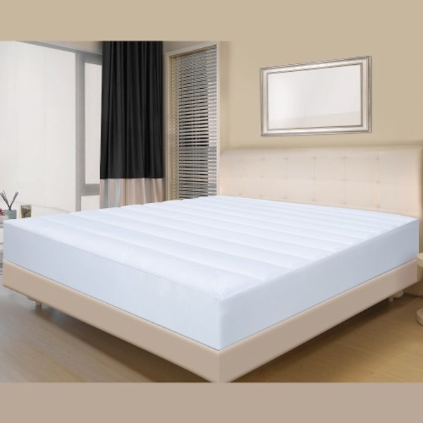 Sleep Innovations M-PAD-43360-TW-OPP Waterproof Mattress Pad Twin