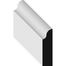WMFJ 916P-LEN Door Stop 1-3/8 X 7' Primed