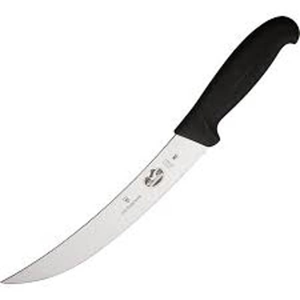 Victorinox 5.7203.20-X2 Curved Knife 8 In Black Fibrox