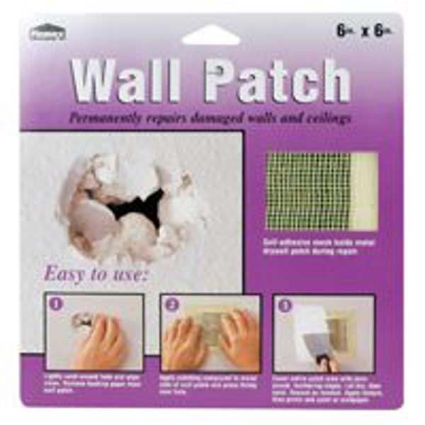 Homax Group 5506 Heavy Duty Wall Patch 6x6 Reinforced Fiberglass Mesh