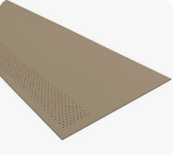 JHARDIE J28V 1/4 In 24x8 Smooth Vented Soffit