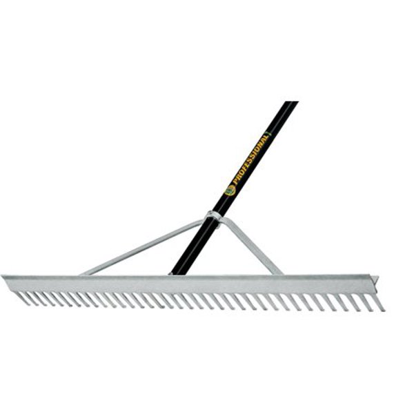 Vulcan 33249 Landscape Rake 66 In Aluminum Handle 36 Tines