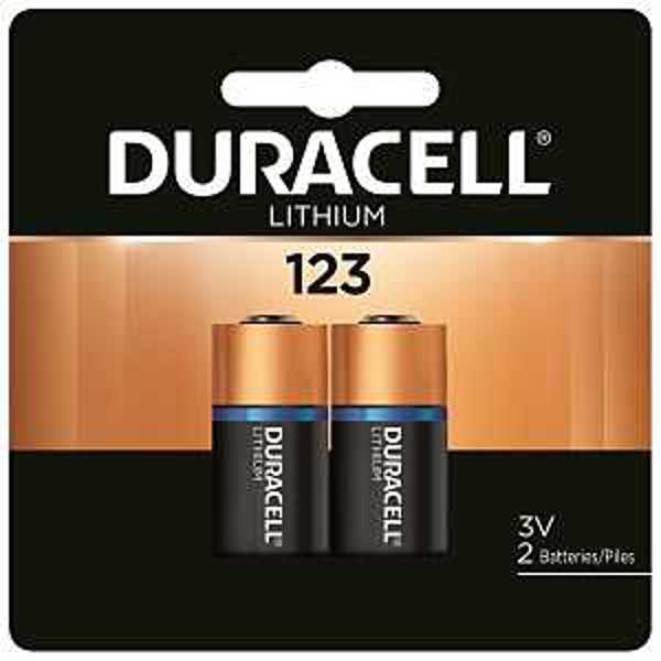 Duracell 41333212104 3V Battery Pack of 2 1400 mAh Lithium Manganese Dioxide