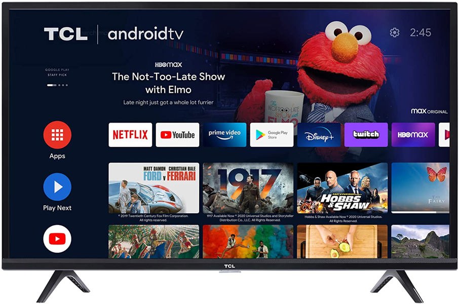 TCL 40S334 40 Inch Smart Android TV 1080P with Voice Remote
