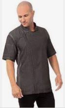 CEZ01-BLK-M Medium Black Chef Coat