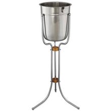 69501 Wine Bucket Stainless Steel with Knob Handles