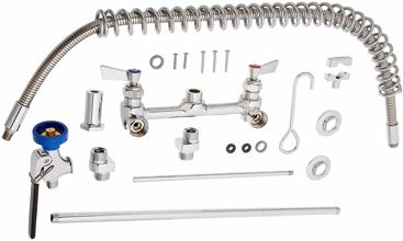 22100 Faucet Pre-Rinse 38in Wall Bracket