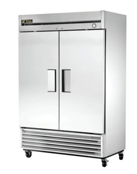 TRUE MFG TRUE T-49-HC Reach In Refrigerator Stainless Steel Double Doors 5 Years Warranty