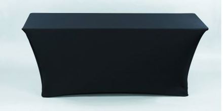 SDL 8X30BLK Black Table Form 30X96