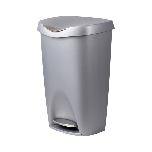 Umbra 084200-410 Step Trash Can Nickel