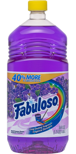 FABULOSO 153041 Lavender All Purpose Cleaner 56 Oz Purple Liquid Long Lasting