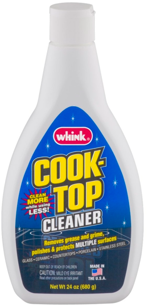 Whink Products 33261 Cooktop Cleaner 24 Oz Blue Viscous Liquid
