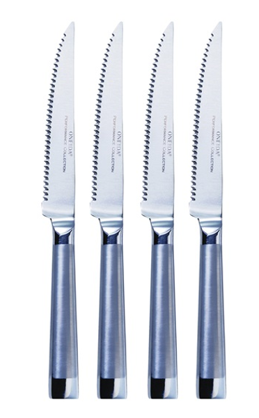 Robinson Home Products 55106/55164 Knife Set of 4 Steak Knives Stainless Steel Blades
