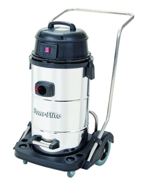 POWR-FLITE PF53 Wet and Dry Vacuum Cleaner 15 Gal Capacity with Tool Kit