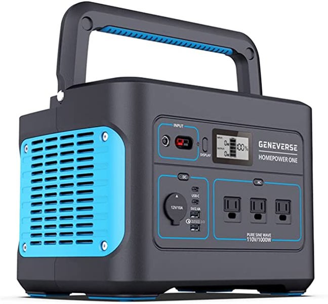 GENEVERSE HP1 Battery Generator 1002Wh Backup Power