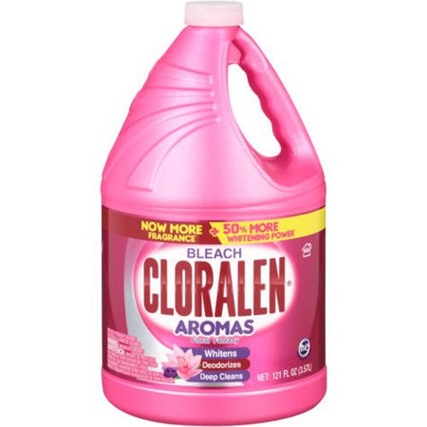 Cloralen ALC-201766 Bleach Cleaner 121 Oz Floral Fantasy