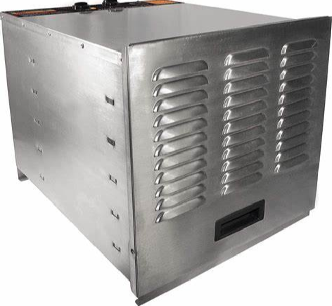 Weston 74-1001-W Food Dehydrator 1000W 10 Rack Stainless Steel