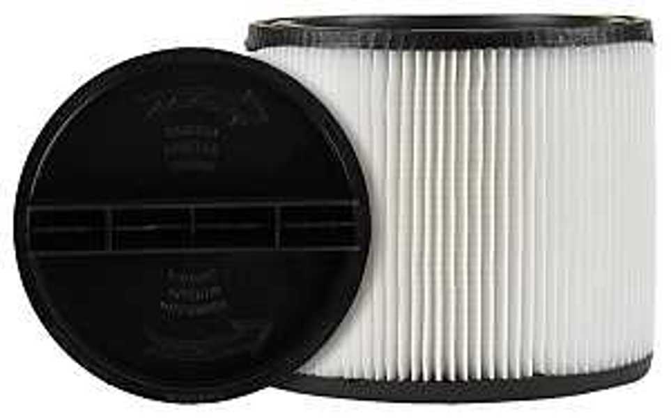 Shop Vac 9030433 Wet Dry Cartridge Vacuum Filter Compatible with Various Shop Vac Models Easy to Install Durable Design