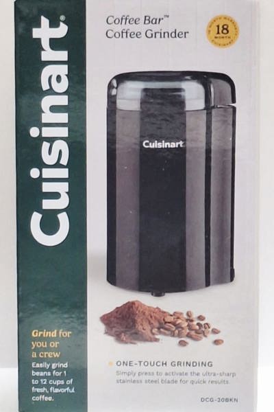 Cuisinart/Waring DCG-20BKN Coffee Grinder 12 Cup Black