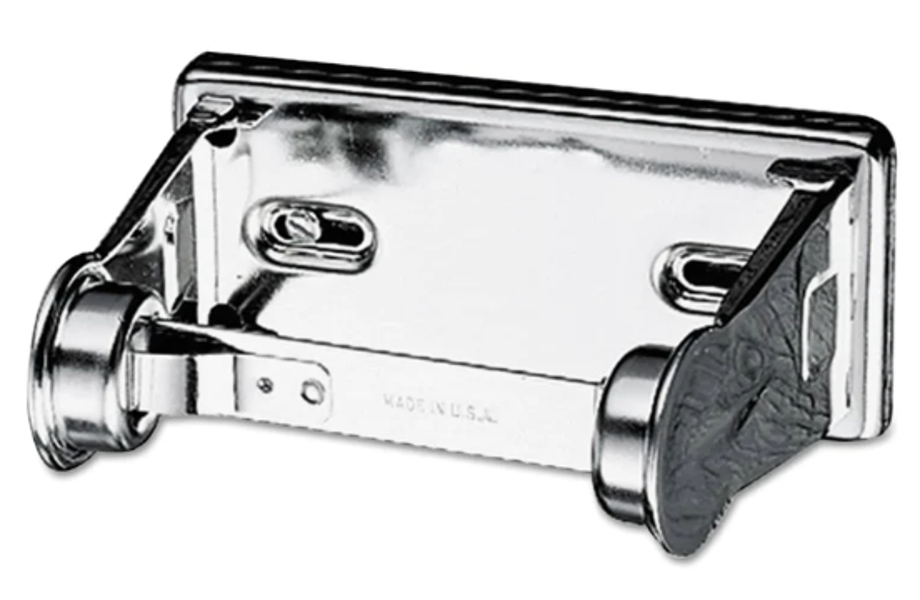 San Jamar R200XC Steel Locking Single Roll Tissue Dispenser