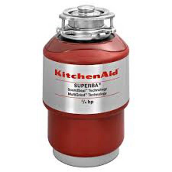 KitchenAid KCDS075T Garbage Disposal 3/4 HP Continuous Feed Sound Seal Multigrind