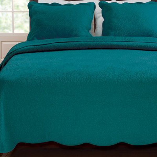 Greenland Home Fashions GL-1302MMSK Serenity Teal King Set Comforter Teal