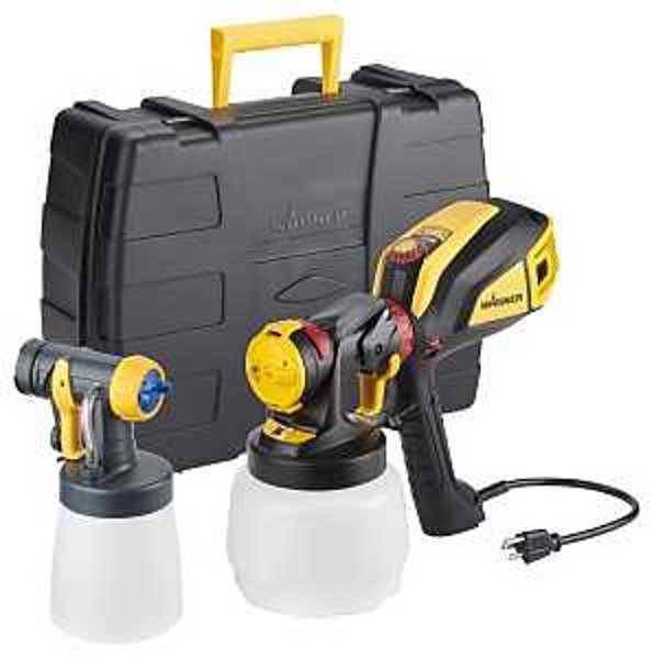 WAGNER SPRAY TECH 2419307 Corded HVLP Paint Sprayer Kit 1.5 Qt Tank 120 VAC
