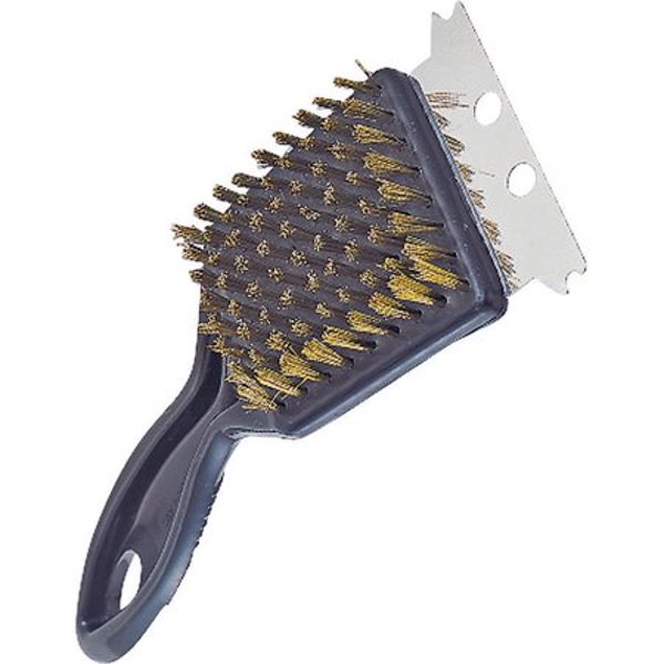 ToolBasix SP2403L Grill Brush Scraper Stainless Steel Bristle