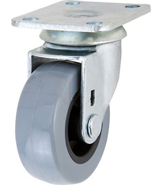 Shepherd Hardware 3541 Medium Duty Caster 88 Lb Capacity Gray