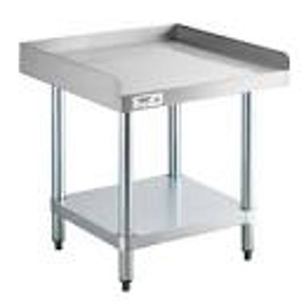 H.D. SHELDON HDS EQS4 Equipment Stand Stainless Steel 24 Inch x 24 Inch