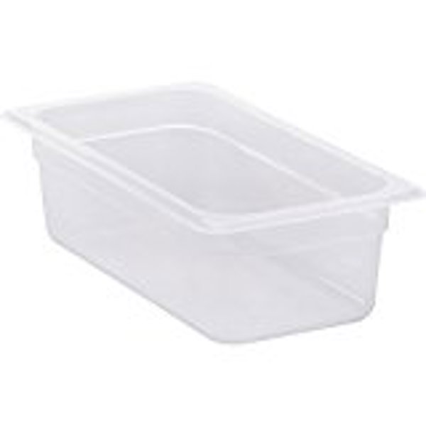 Cambro 34PP Food Pan 1.3 Qt 1/3 Size Plastic Clear