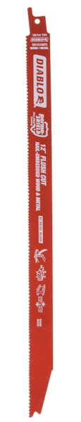 Diablo DS1214AFC2 Reciprocating Blade 12 In 2 Pack 10/14 TPI