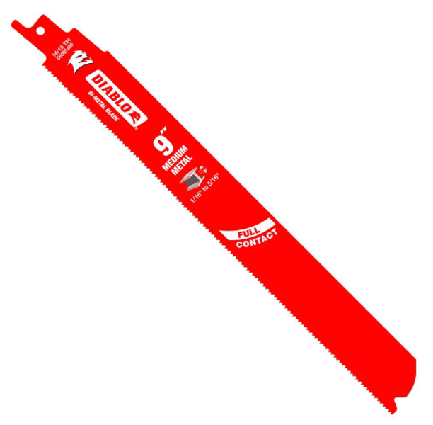 DIABLO DS0914BF2 9 In Reciprocating Blade 2 Pack 14/18 TPI