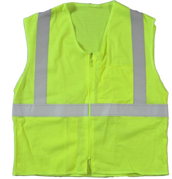 Mutual Industries 171395 High Visibility Safety Vest Class II 2XL/3XL