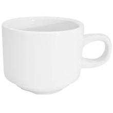 RCN-1-S 8.5 Oz White Stacking Cup