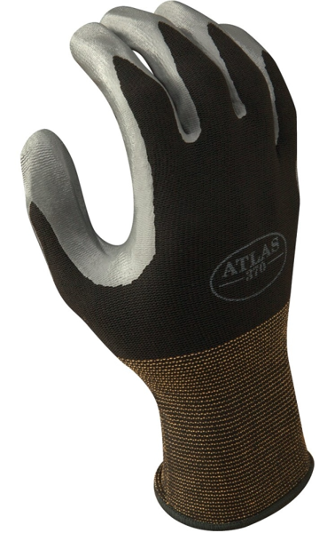 SHOWA BEST GLOVE, INC 370BM-07.RT Medium Nitrile Glove Black
