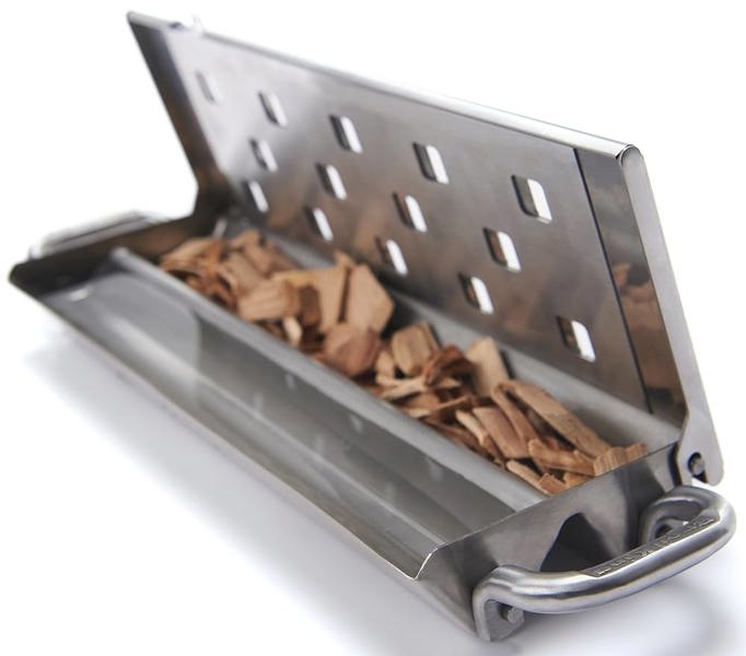 Onward MFG CO 60190 Smoker Box Slider Lid Stainless Steel Durable Construction Fits Most Grills