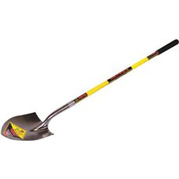 Seymour Midwest S700 Shovel 9-1/2 In Fiberglass Handle 14 Gauge Steel Blade